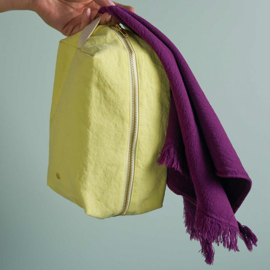 Sunshine Cube Pouch Bag