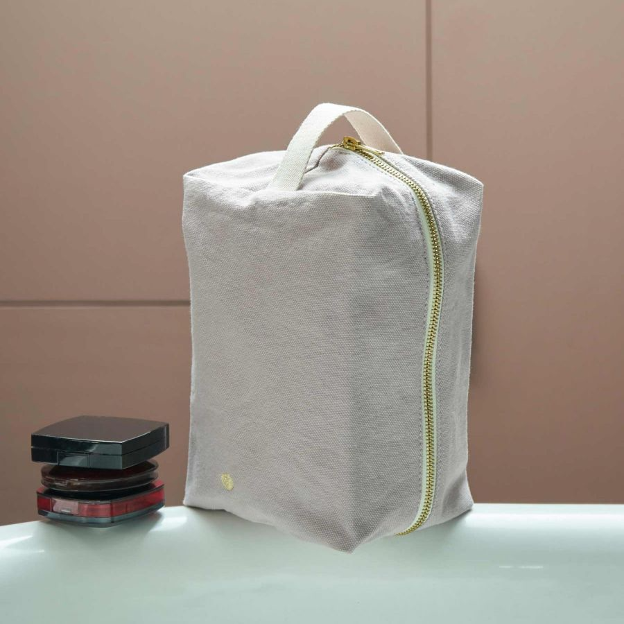 Rose Cube Pouch Bag